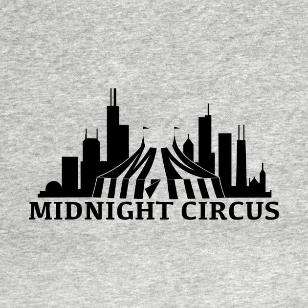 MC Chicago Skyline (black) by Kellin by Midnight Circus